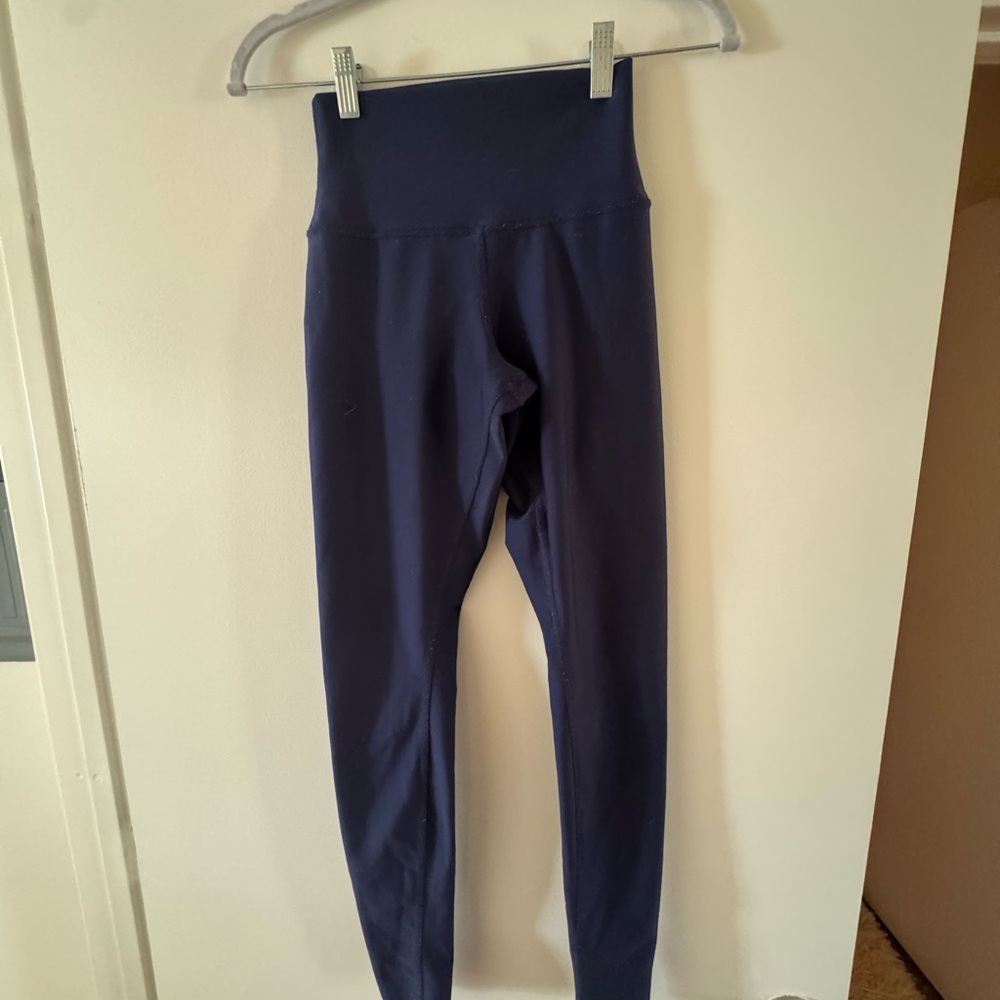 ALO Yoga Blue Leggings Soft Stretch Fit